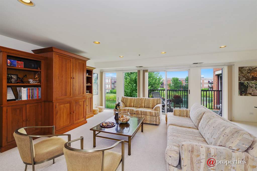 412 Kelburn Road #213 Deerfield, Illinois 60015 - Living Room