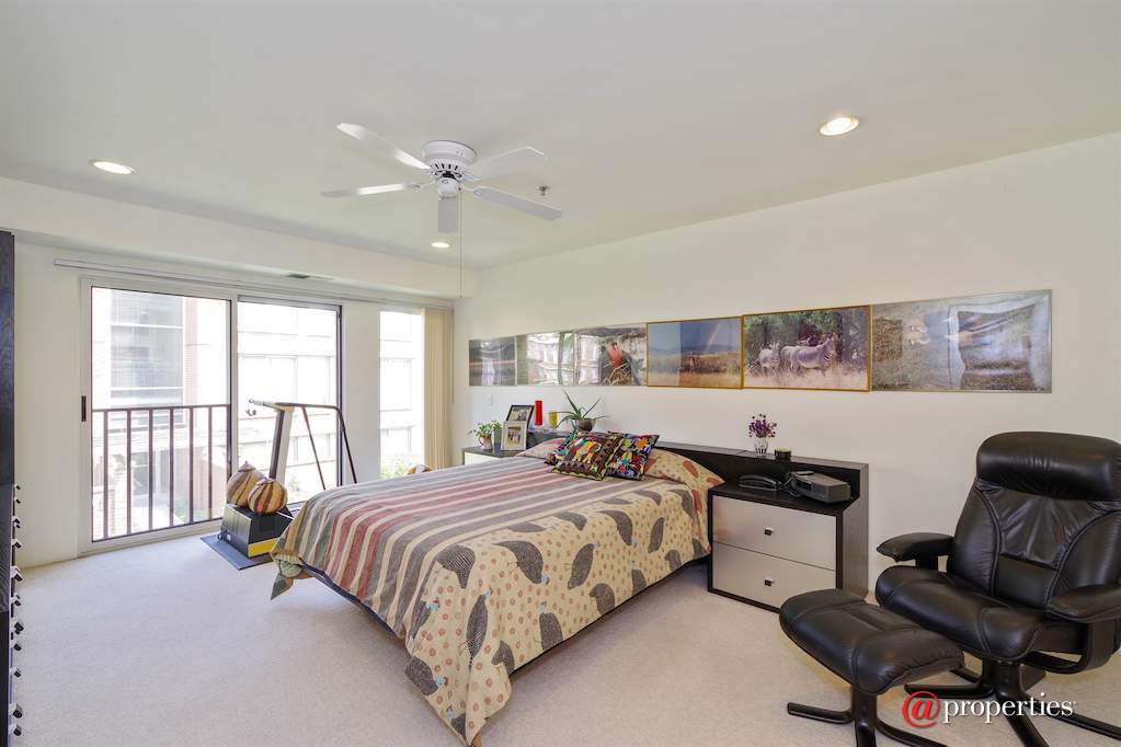 412 Kelburn Road #213 Deerfield, Illinois 60015 - Master Bedroom