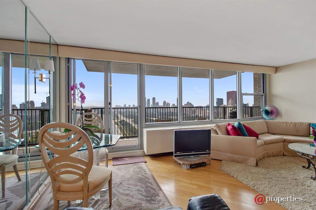 400 E Randolph Street #3607 Chicago, Illinois 60601 - Living Room