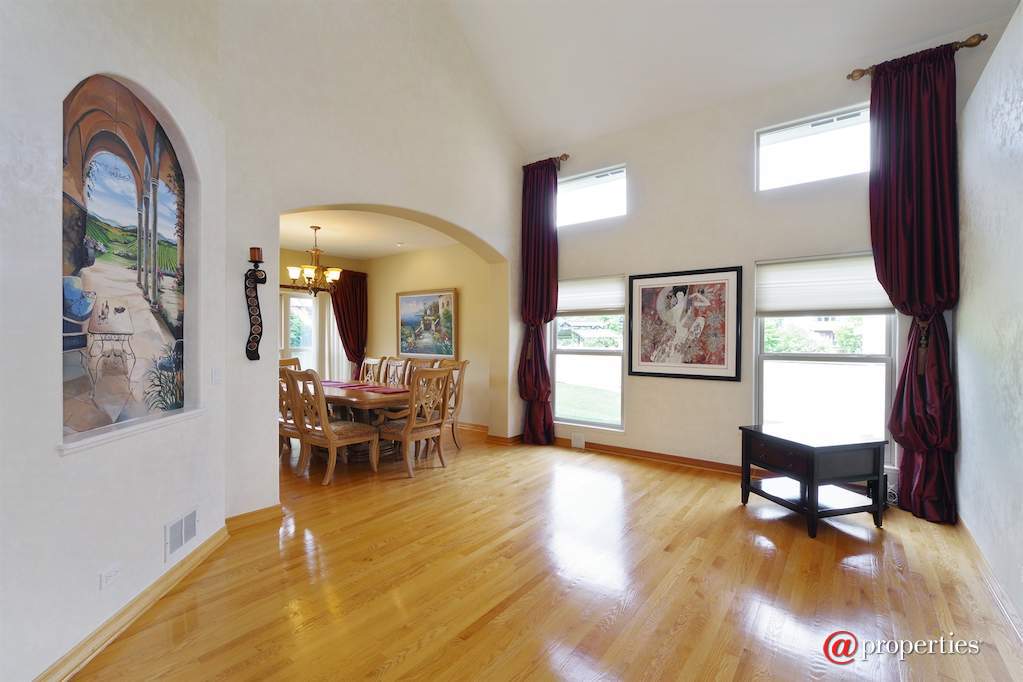 6520 Lyons Street Morton Grove, Illinois 60053 - Living Room
