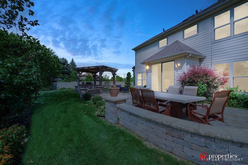 6520 Lyons Street Morton Grove, Illinois 60053 - Back Yard