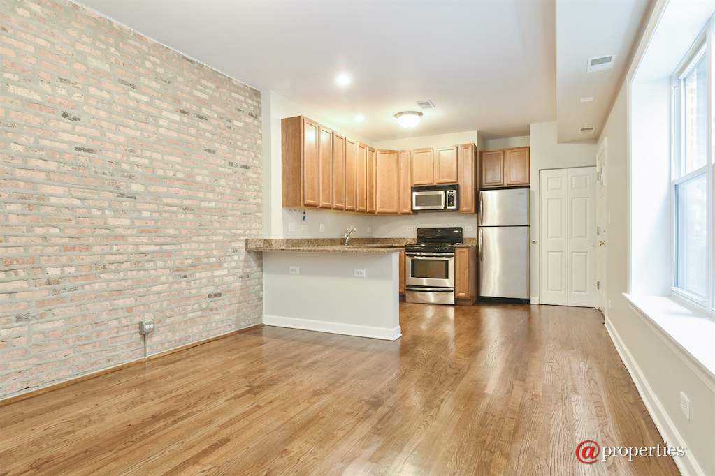 4102 N Hamlin Avenue #1 Chicago, Illinois 60618 - Kitchen/Living