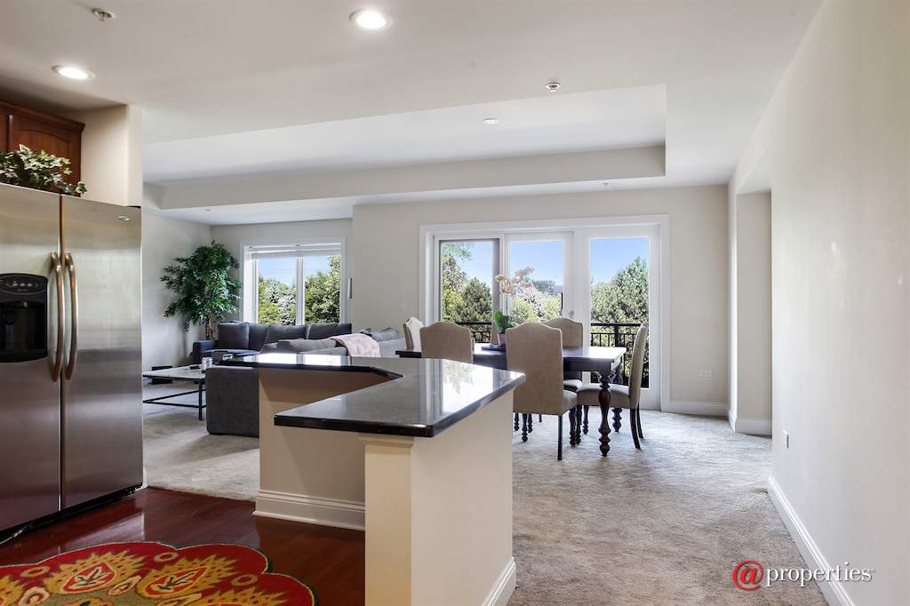 1210 N Foxdale Drive #2-111 Addison, Illinois 60101 - Kitchen / Living Room