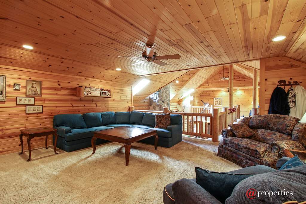 1790 Knob Rd Burlington, Wisconsin 53105 - Theater Room in Loft