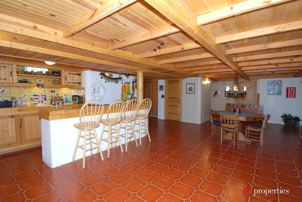 1790 Knob Rd Burlington, Wisconsin 53105 - Bar area in lower level