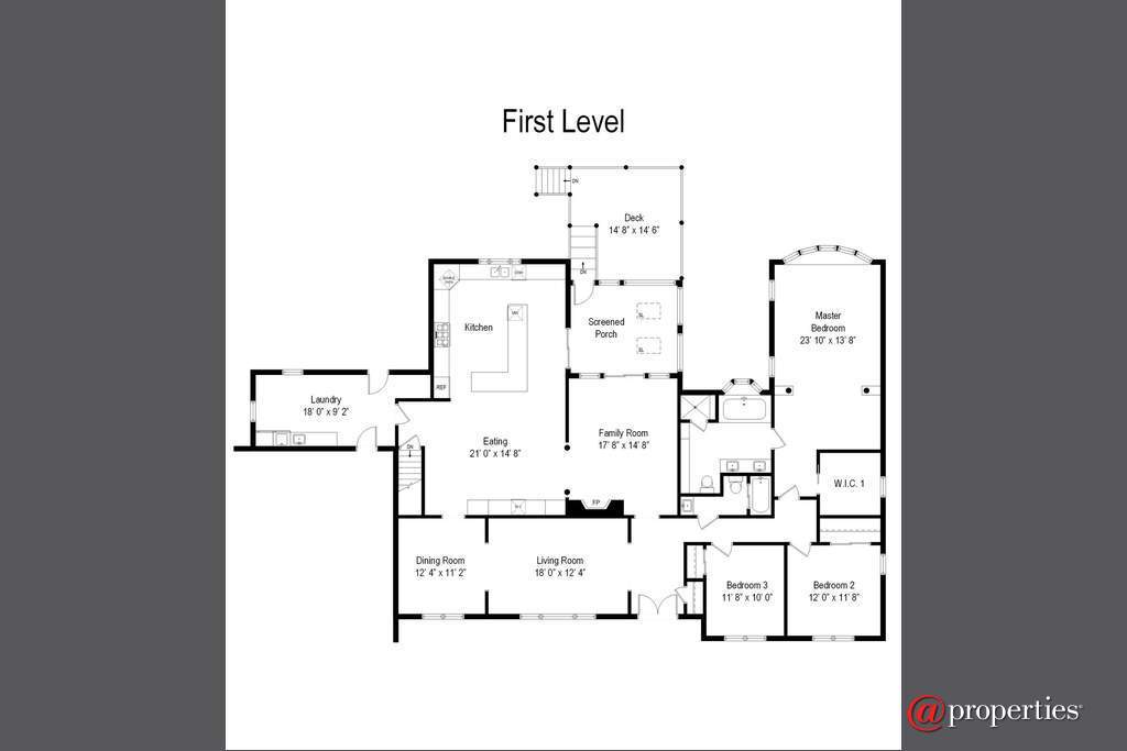 18699 W Linden Avenue Grayslake, Illinois 60030 - Floor Plan