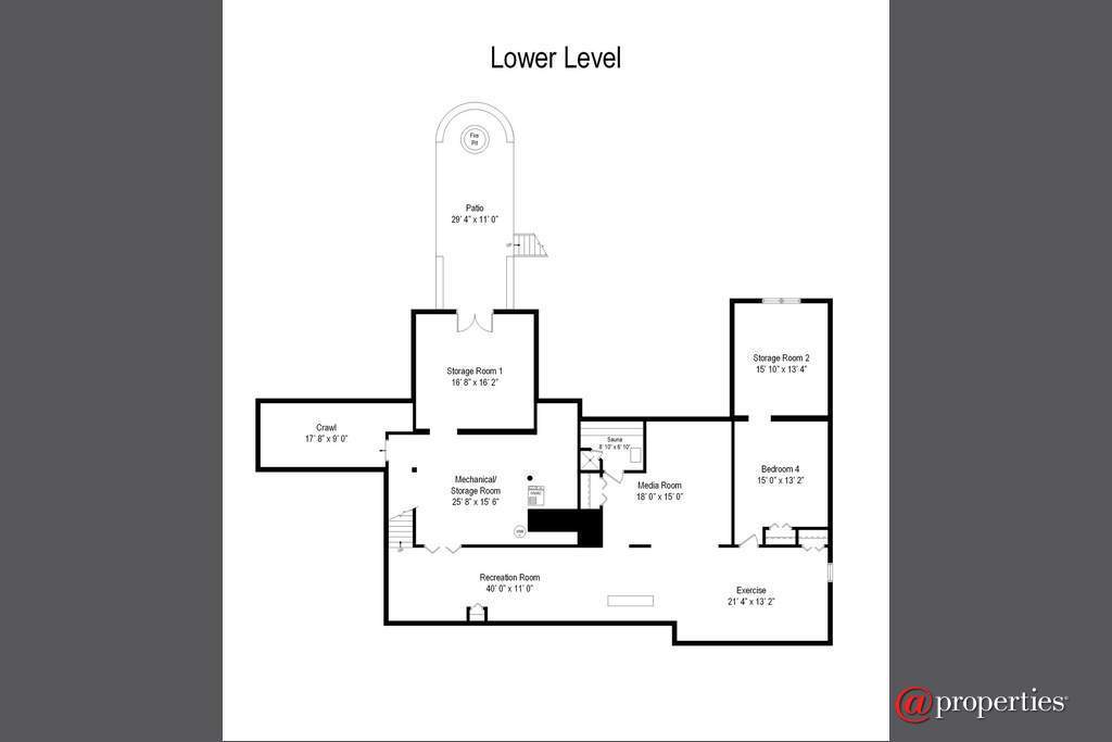 18699 W Linden Avenue Grayslake, Illinois 60030 - Floor Plan