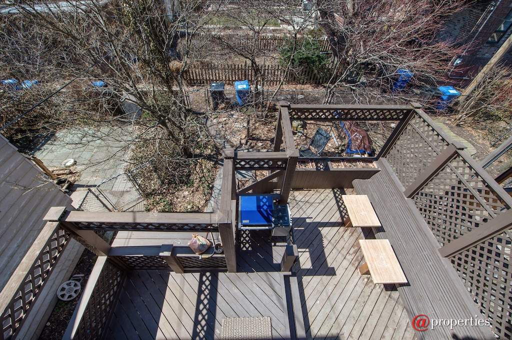 5408 S Kimbark Avenue Chicago, Illinois 60615 - Back Yard