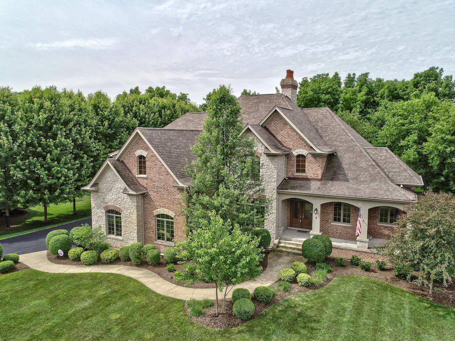 2 Saddle Ridge Court Hawthorn Woods, Illinois 60047 - Aerial View