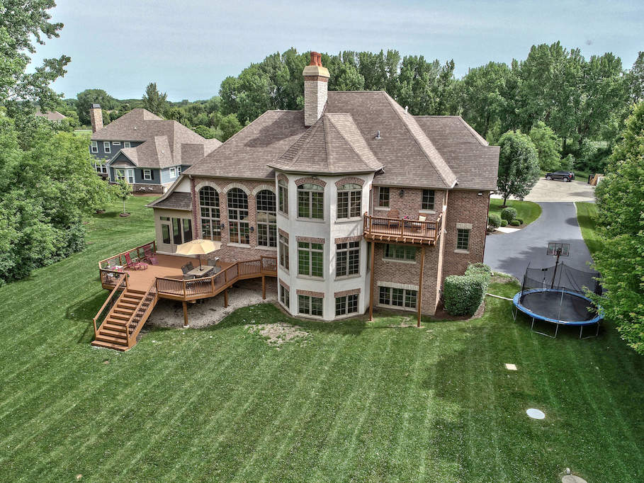 2 Saddle Ridge Court Hawthorn Woods, Illinois 60047 - Aerial View