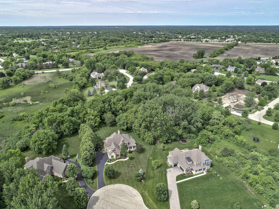 2 Saddle Ridge Court Hawthorn Woods, Illinois 60047 - Aerial View