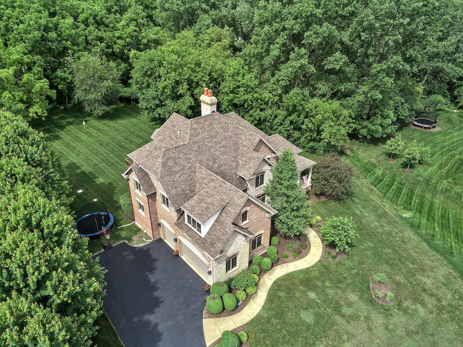 2 Saddle Ridge Court Hawthorn Woods, Illinois 60047 - Aerial View