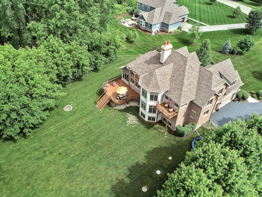 2 Saddle Ridge Court Hawthorn Woods, Illinois 60047 - Aerial View