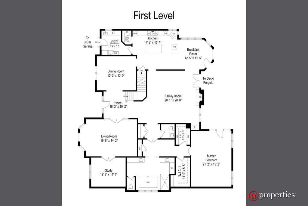930 Lakewood Drive Barrington, Illinois 60010 - Floor Plan