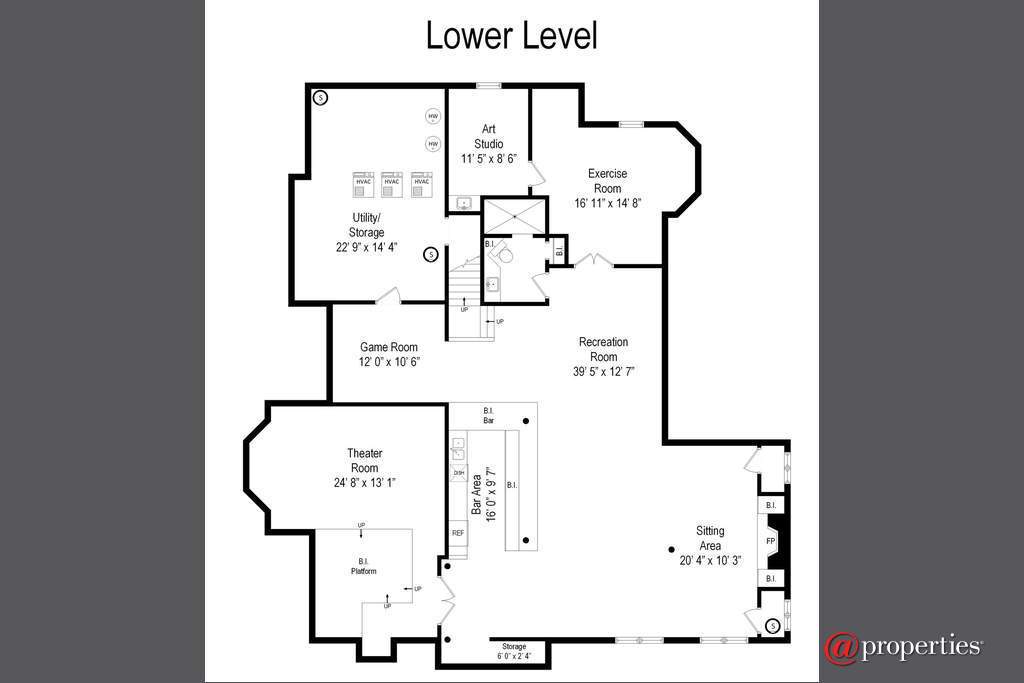 930 Lakewood Drive Barrington, Illinois 60010 - Floor Plan