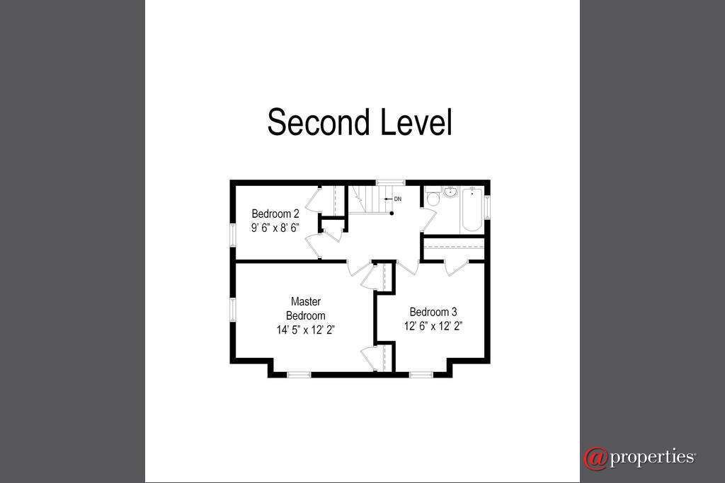 745 S Mitchell Avenue Arlington Heights, Illinois 60005 - Second Floor Plan