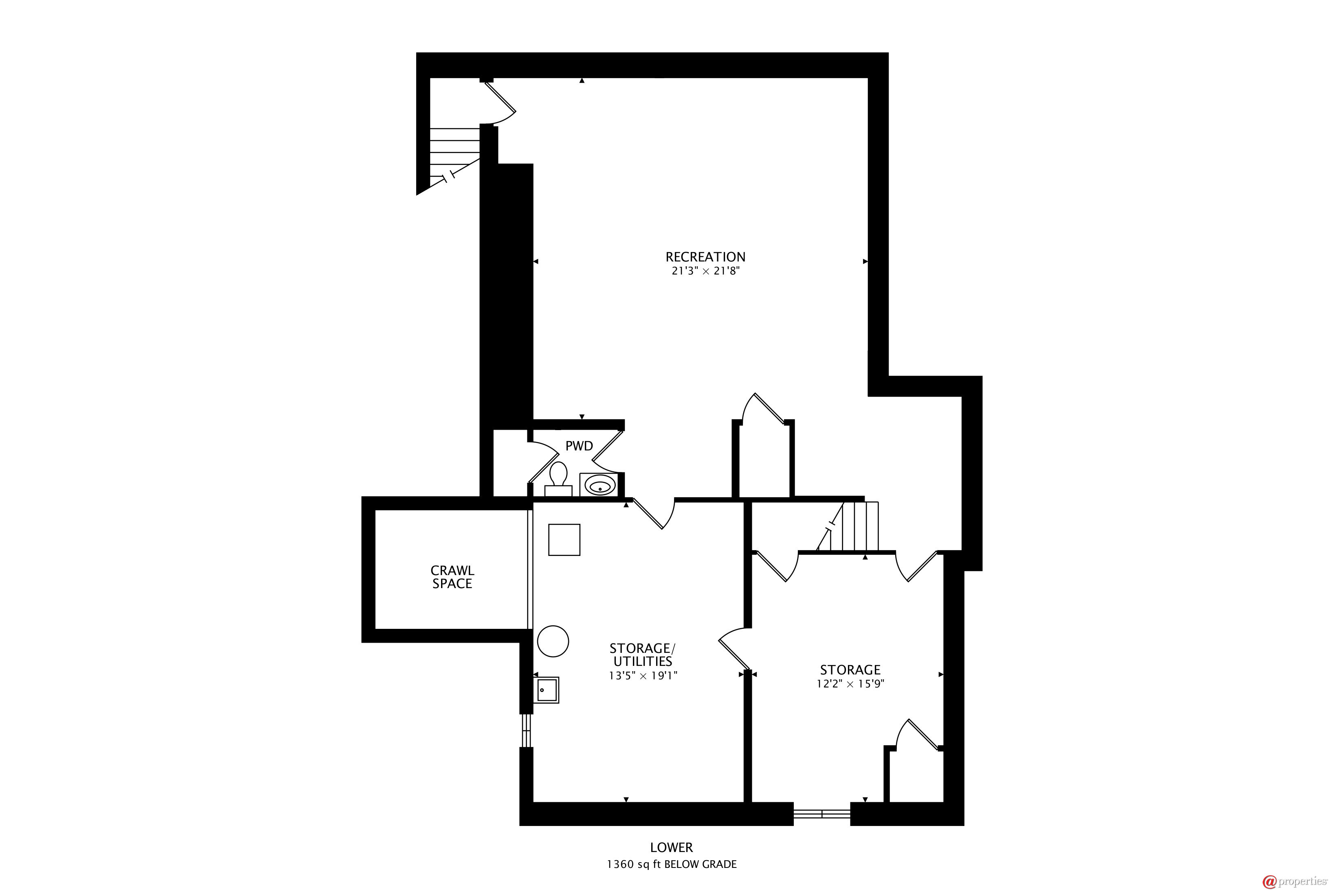 538 Cedar Lane Lombard, Illinois 60148 - Floorplan